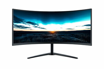 lcd tv monitor with reflection