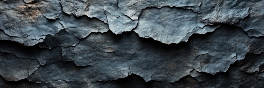 Abstract Dark Gray Stone Texture: A Rugged and Textured Surface