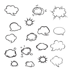 abstract creative design elements shape vector template