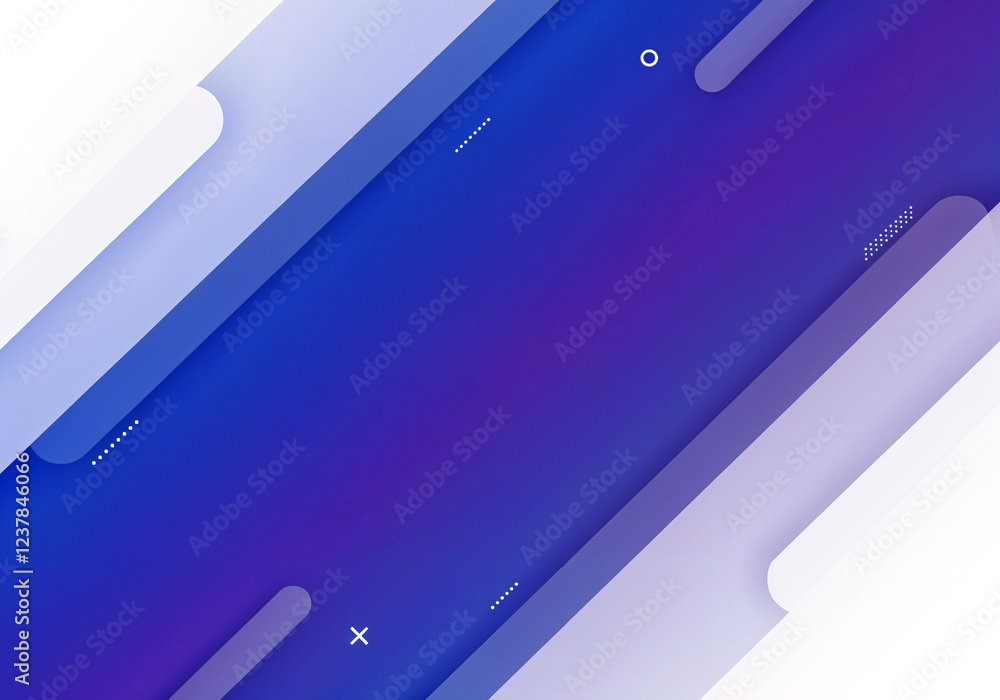 Aufkleber futuristic modern geometric abstract background . generative ai