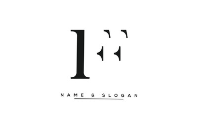 FF Abstract Letters Logo Monogram
