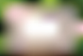 Green bokeh on nature blur. Element of design.