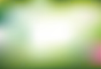 Green bokeh on nature blur. Element of design.
