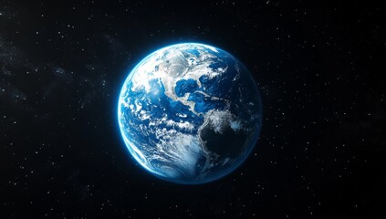 Earth, space, orbiting, cosmos, clouds, blue planet, night, stars, background, education