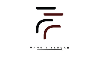FF Abstract Letters Logo Monogram