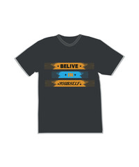 Typography and Motivational T-shirt Design