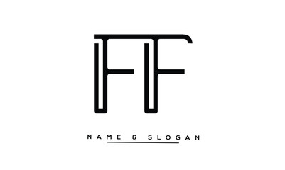 FF Abstract Letters Logo Monogram