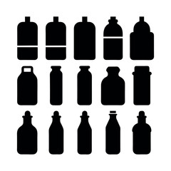Collection of Various Plastic Bottle Shapes