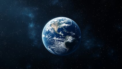 Obraz premium Earth, space, orbiting, clouds, nebula, background, planet, globe, wallpaper, design