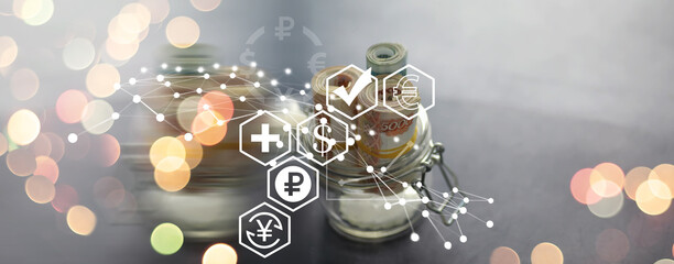 Russian money background. Russian roubles, russian rubles cash closeup. Rubles in cash. Finance and business background. 5000 rubles. Money macro.