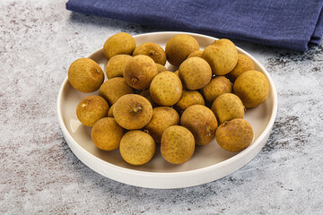 Sweet juicy tropical fruit longan