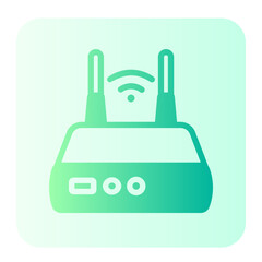 modem gradient icon