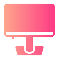 monitor gradient icon