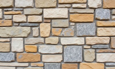 Textured stone wall design