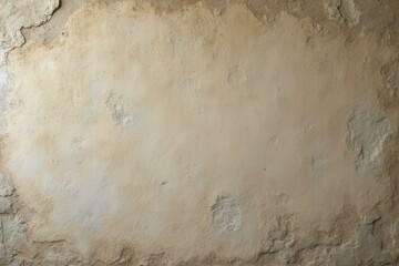 Weathered Stucco Wall with Pitted Texture and Ancient Organic Appeal