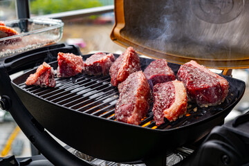 Homemade top sirloin cap barbecue