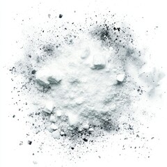 White powder explosion, studio shot, background texture