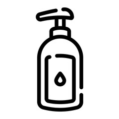 liquid soap Line Icon