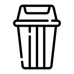 trash Line Icon