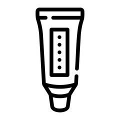 toothpaste Line Icon