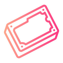 Hard Disk Drive gradient icon