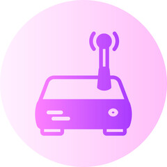 Wifi Router gradient icon
