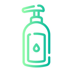 liquid soap Line Gradient Icon