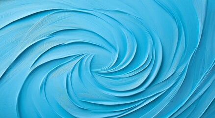 Close-Up of Swirling Blue Water Capturing Fluidity and Depth