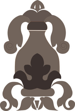 An Indian decorative motif. use for Indian doors, 