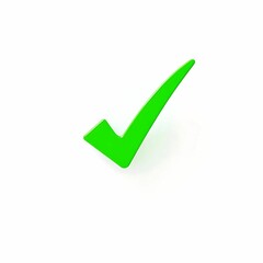 Green checkmark tick icon.