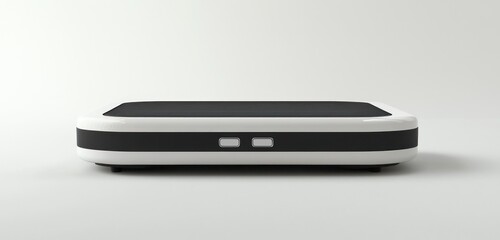 Modern vibration plate offering variable intensities for targeted training.