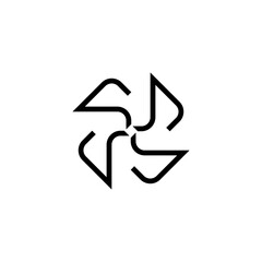 X Letter Logo Design Template