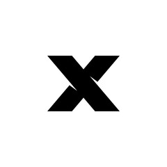 X Letter Logo Design Template
