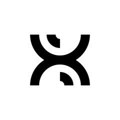 X Letter Logo Design Template