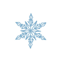 Obraz premium Cute snowflakes collection