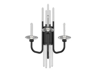 Calliope sconce - Elegant Lighting Fixture Against Black Background