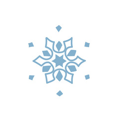 Cute snowflakes collection