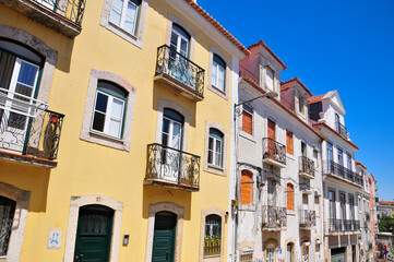 Obraz premium ポルトガルの首都リスボンのとても美しい風景