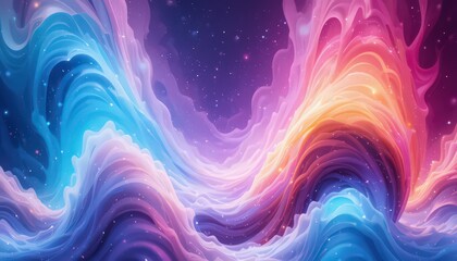 Cosmic Nebula: A Symphony of Colors