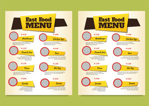 Restaurant menu template. social media marketing web banner template design. healthy food business online promotion flyer with abstract background, logo and icon. Sale cover.