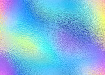 holographic irredescent foil background texture	