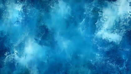 Obraz premium Abstract Blue Water Texture Seamless Pattern