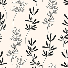 Flower seamless pattern design with beautiful flower and leaves. Flower art. floral and leaf pattern design for fabric, cotton, wallpaper, satin, gift wrap, carpet, background.	