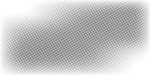 PrintBasic halftone dots effect in black and white color. Halftone effect. Dot halftone. Black white halftone. dots background