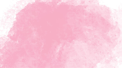 Abstract pink watercolor background.Hand painted watercolor. vector
