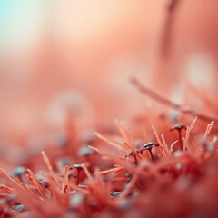 close up of a needle with red rose