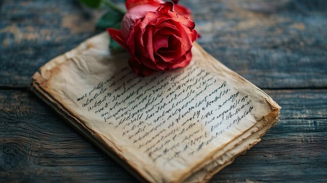 Write about someone who falls in love 