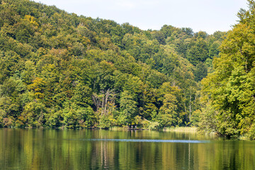 Waterfall in Plitvice National Park, Croatia