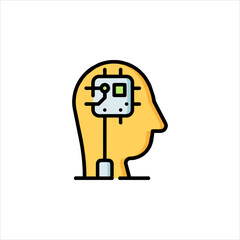 vector illustration of a dog