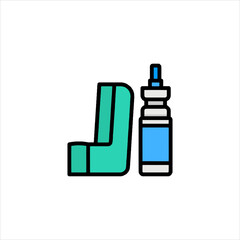 Obraz premium vector illustration of a medicine bottle